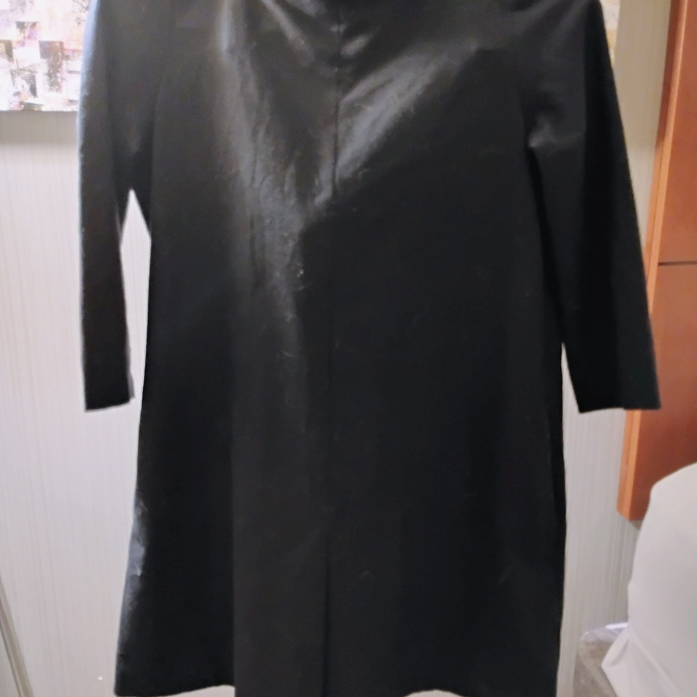 COS Navy Wool Blend Garment